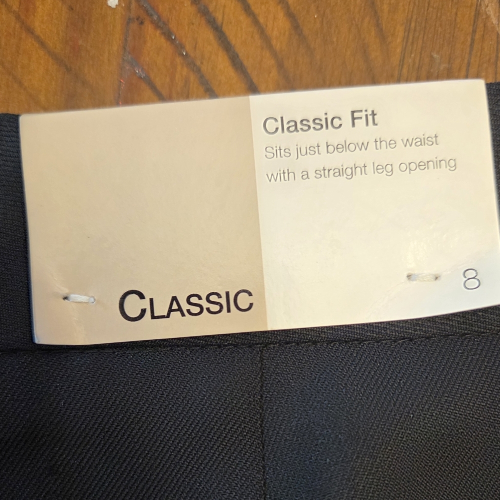 Classic Black Dress Pants 8 - Picture 4 of 4